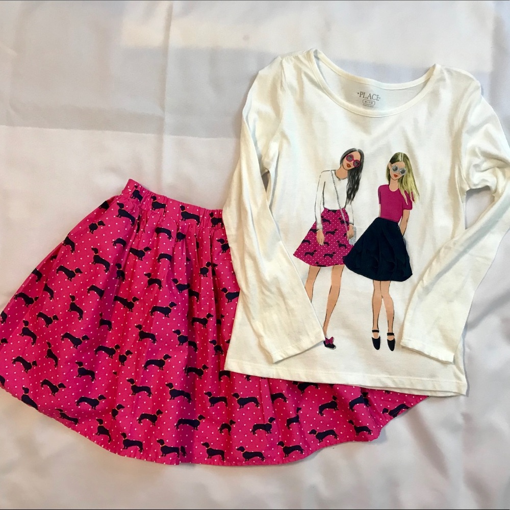 Children’s Place Matching outfit. NWT size 7/8